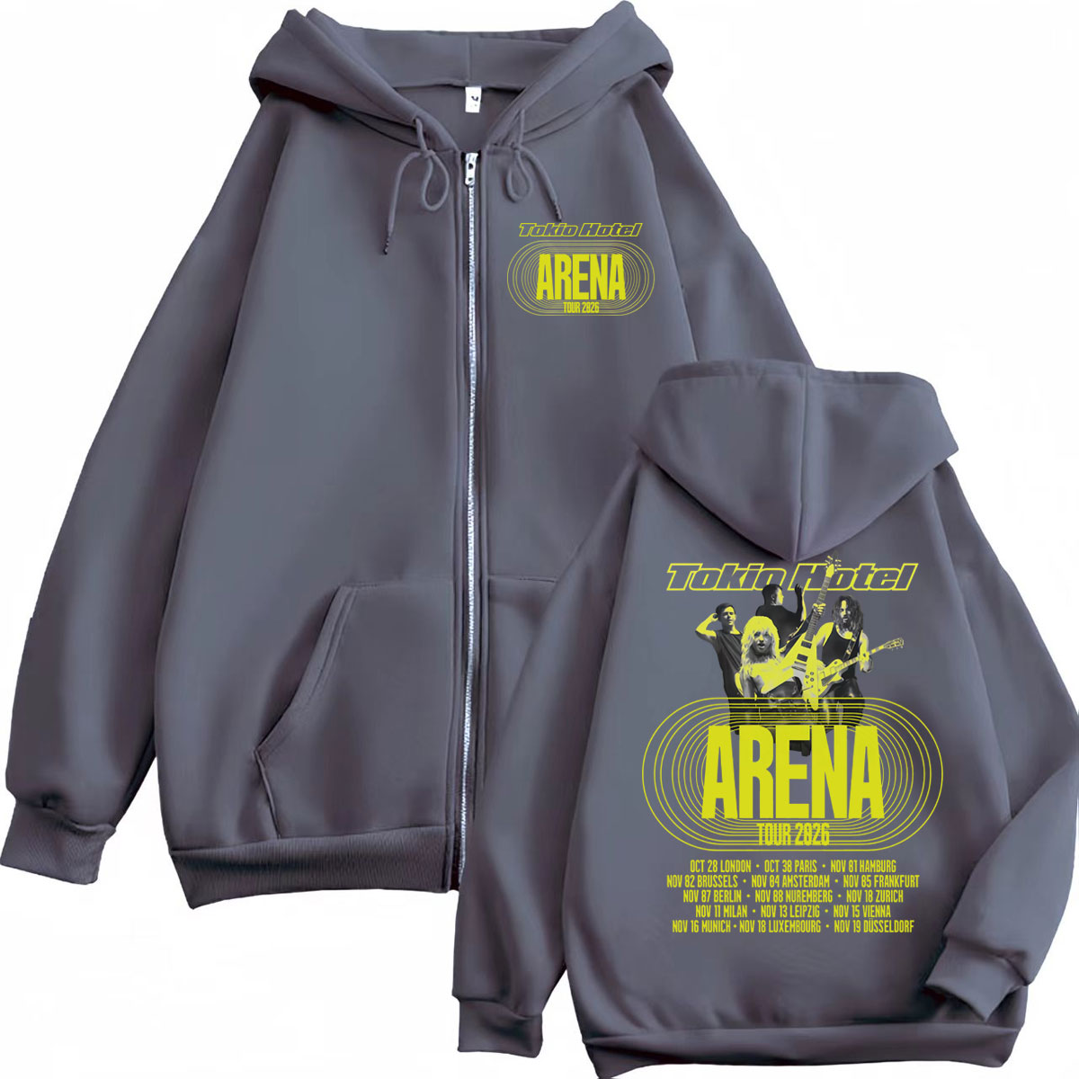 هوديز بسحاب توكيو هولت أرينا ت - مراجعة Mens Fashion Zip Up Hoodies وسعره