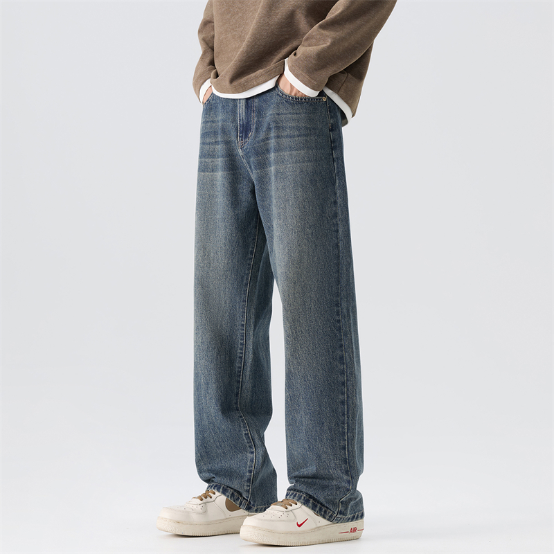 جينز رجالي بتصميم فينتاج واسع  - مراجعة Men'S Fashion Nova Jeans وسعره