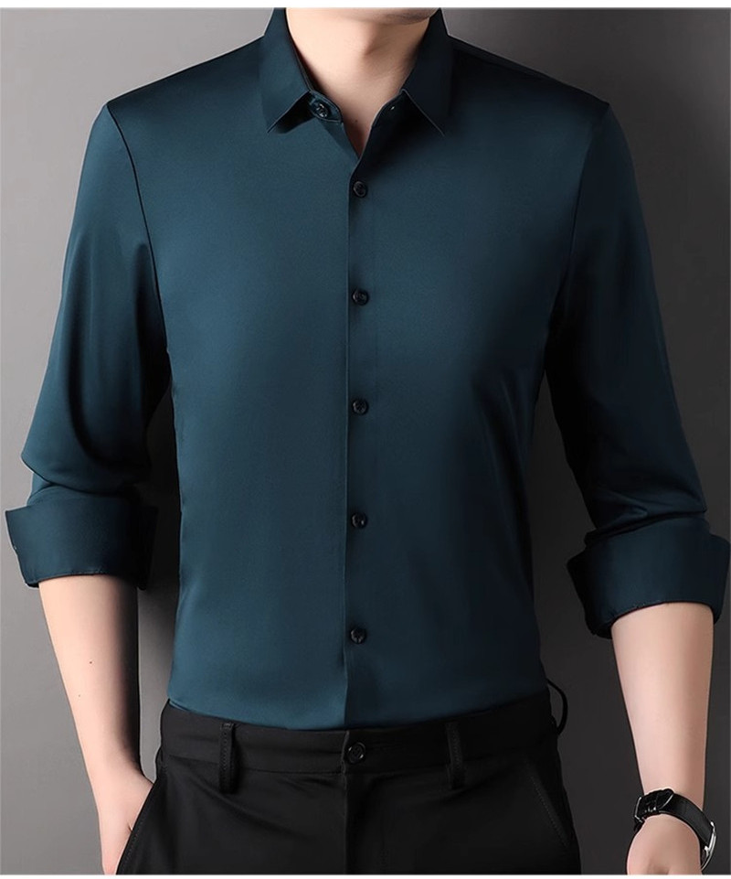مرونة عالية الرجال فستان قميص  - مراجعة Dress Shirt Non-Iron وسعره