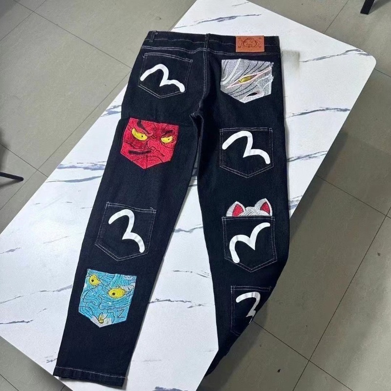 جينز رجالي Harajuku Fortune Go - مراجعة Men'S Fashion Nova Jeans وسعره