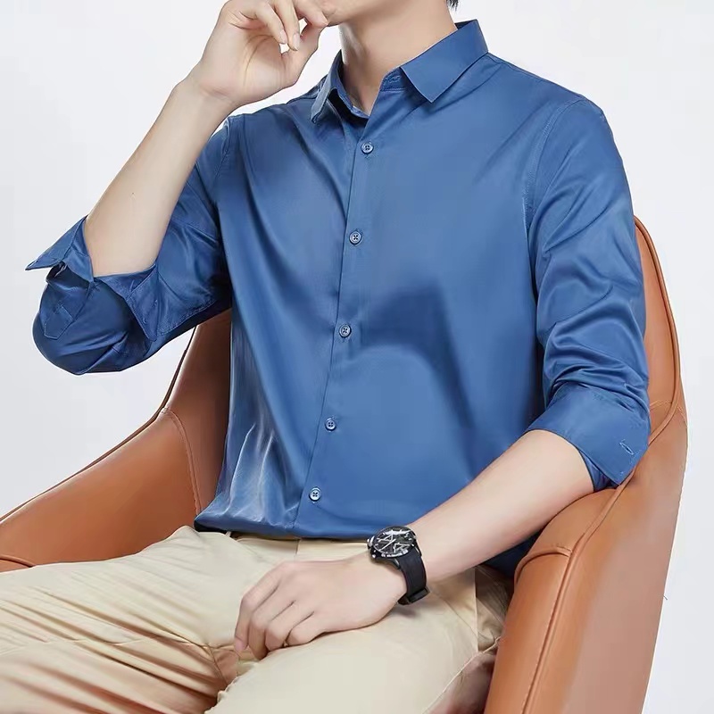 قميص رجال الأعمال كم طويل ربيع - مراجعة Dress Shirt Non-Iron وسعره