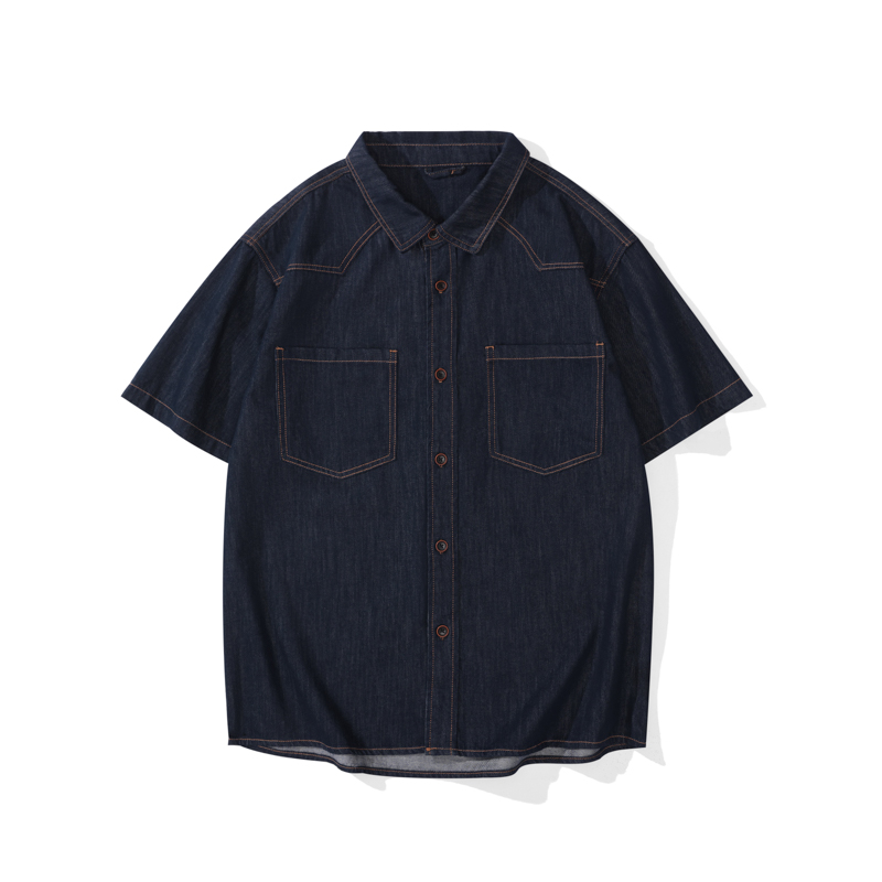 الصيف خفيفة الوزن رقيقة قميص د - مراجعة Jeans Shirt Fashion For Men وسعره