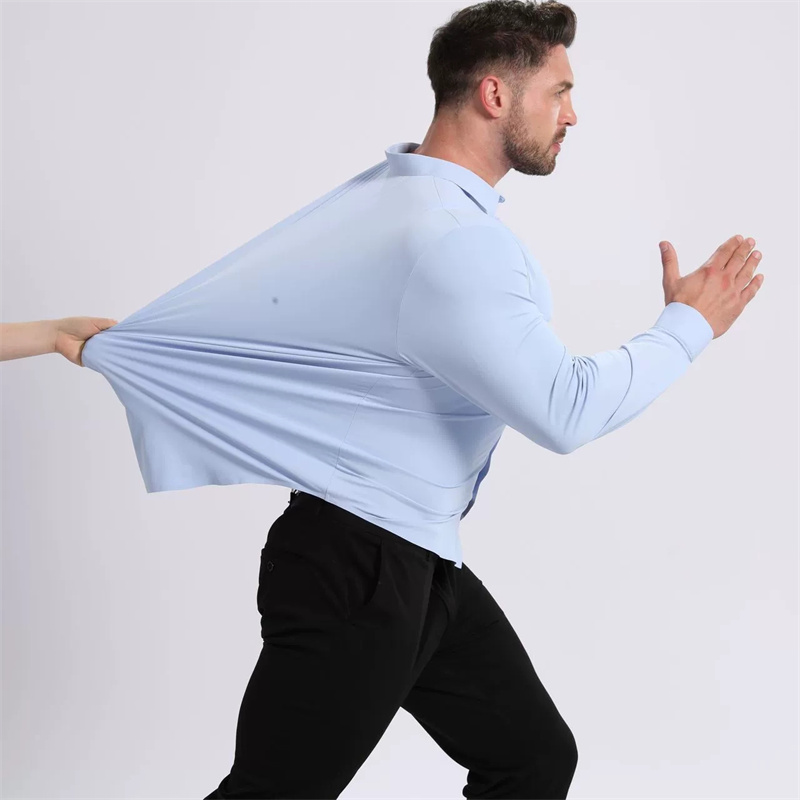 قميص رجالي فاخر بأكمام طويلة م - مراجعة Dress Shirt Non-Iron وسعره