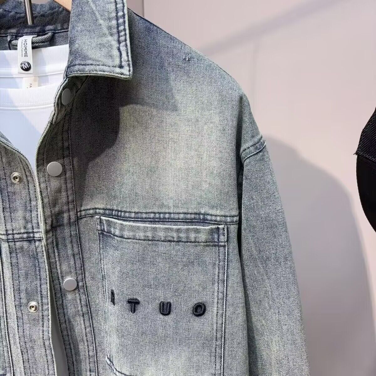 خمر نظيفة صالح ربيع الخريف كاو - مراجعة Jeans Shirt Fashion For Men وسعره