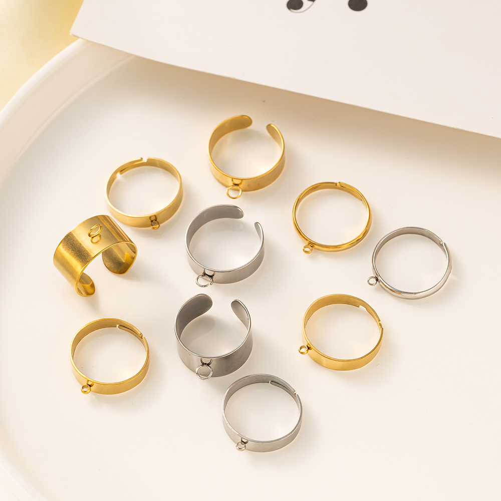 5 قطعة/الوحدة الفولاذ المقاوم  - مراجعة Men'S Fashion Rings وسعره