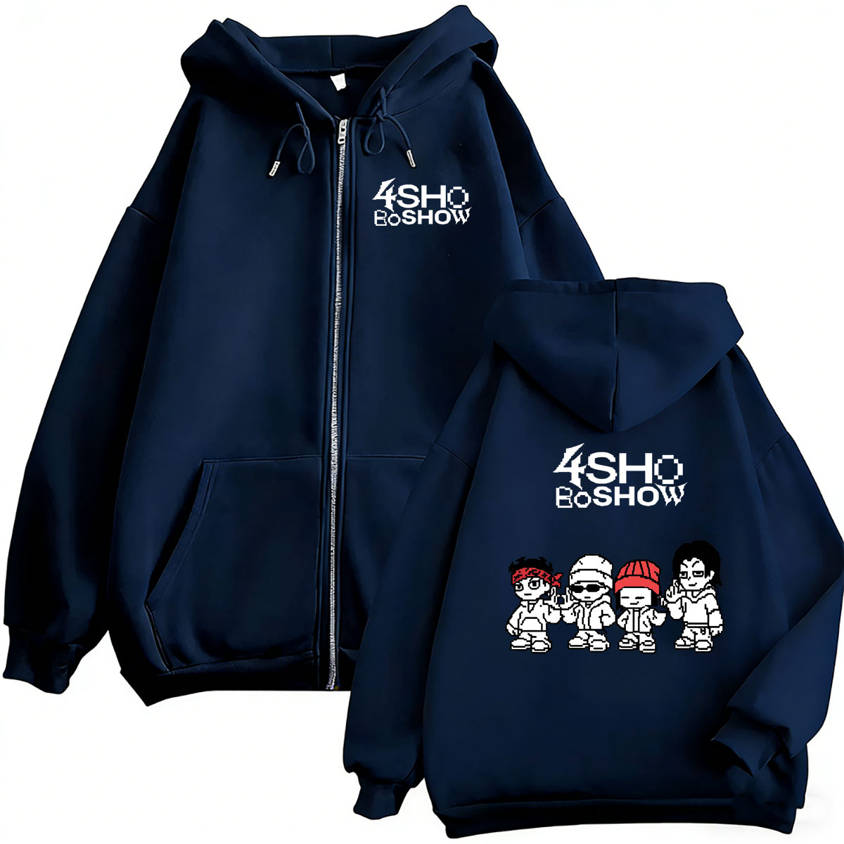 جاكيت بسحاب هودي 4SHOBOIZ من ف - مراجعة Mens Fashion Zip Up Hoodies وسعره
