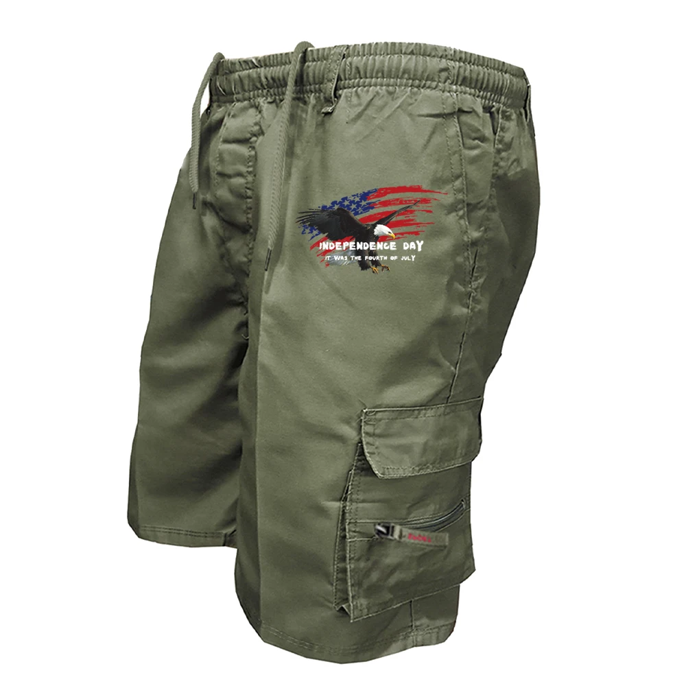 شورت رجالي صيفي بتصميم عسكري،  - مراجعة Mens Fashion Cargo Pants وسعره