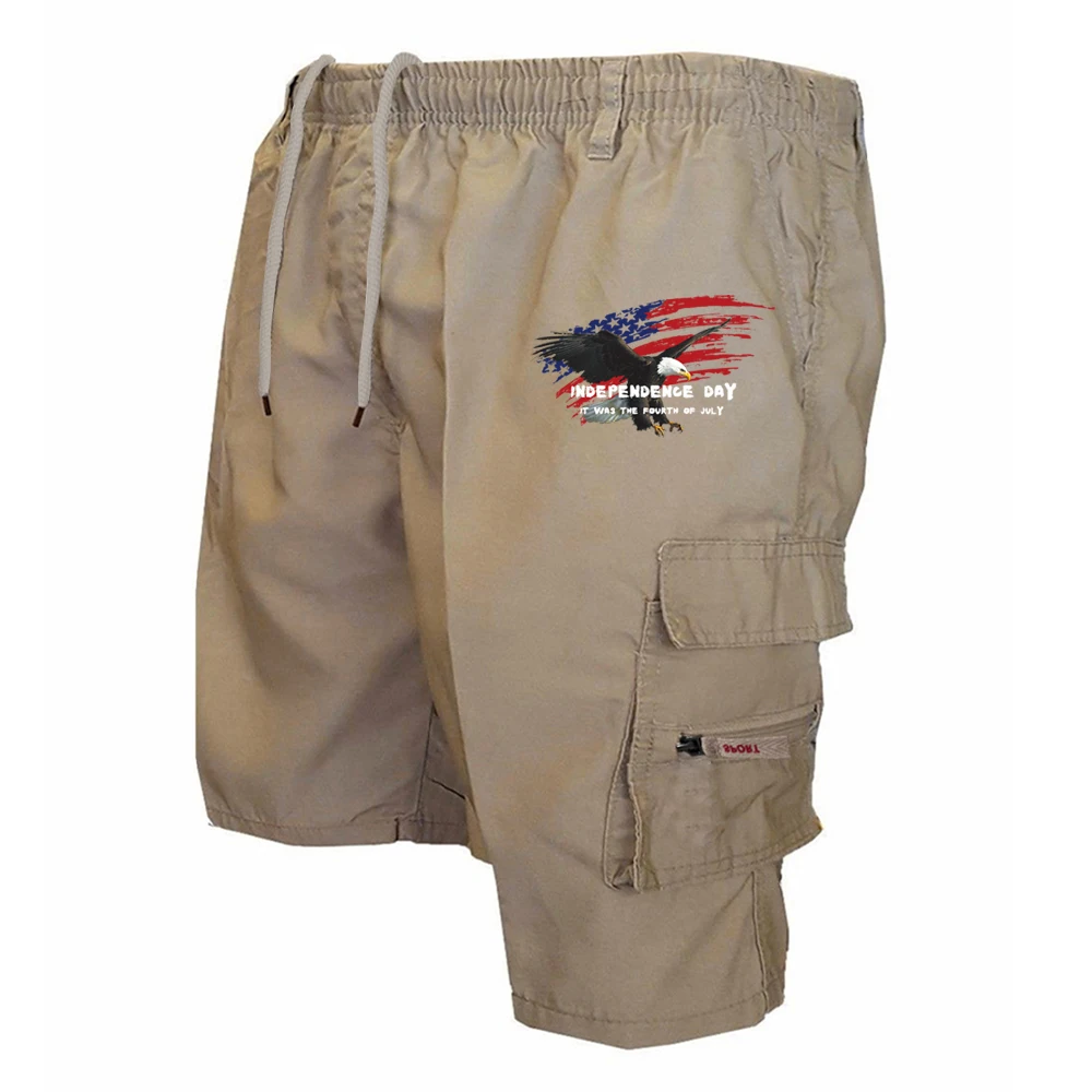 شورت رجالي صيفي بتصميم عسكري،  - مراجعة Mens Fashion Cargo Pants وسعره
