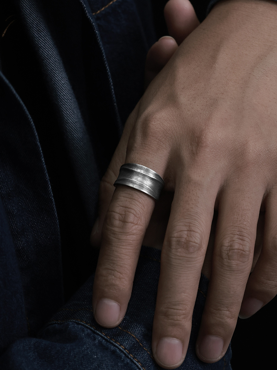 خاتم يينسو الأصلي عريض للرجال  - مراجعة Men'S Fashion Rings وسعره