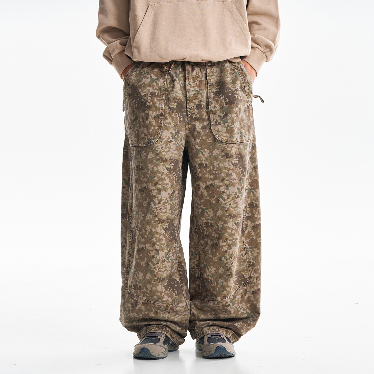 بنطلون كارجو قطني عالي الجودة  - مراجعة Mens Fashion Cargo Pants وسعره