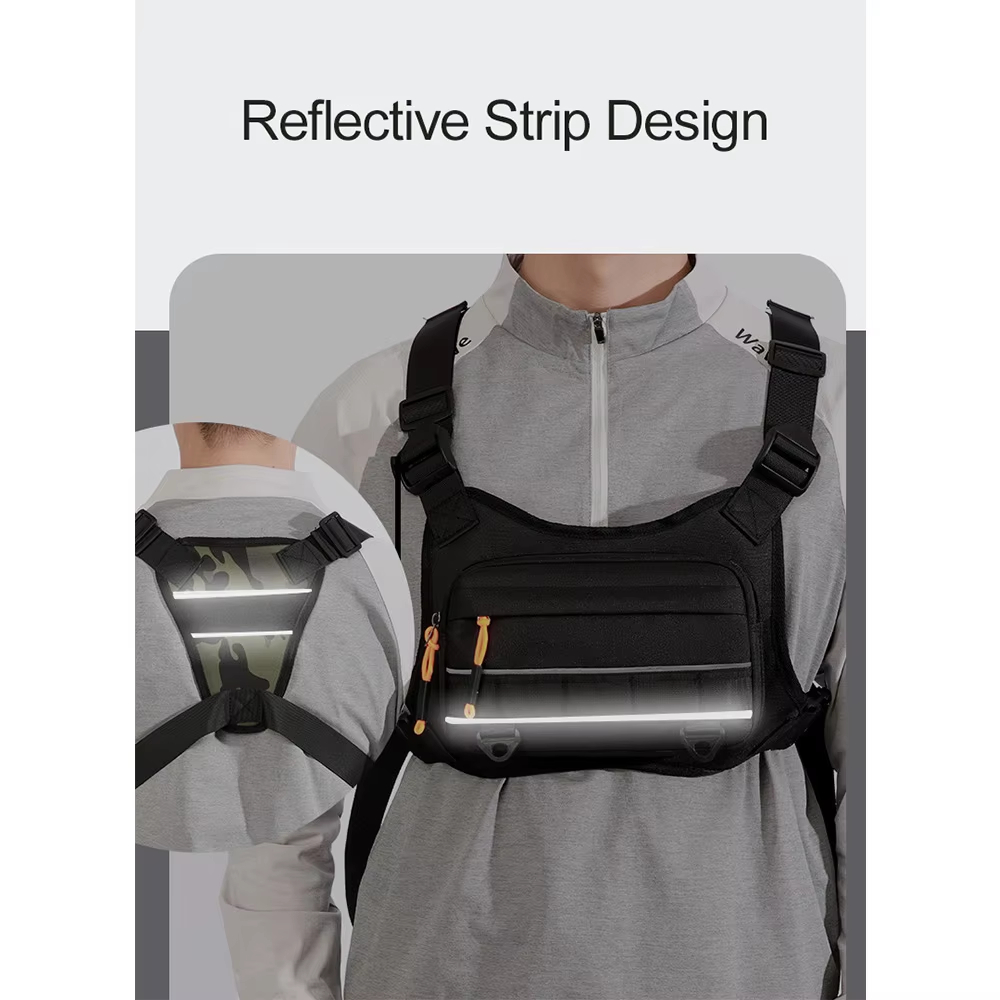 حقيبة صدرية أمامية للدراجات، ح - مراجعة Tactical Vest Men وسعره