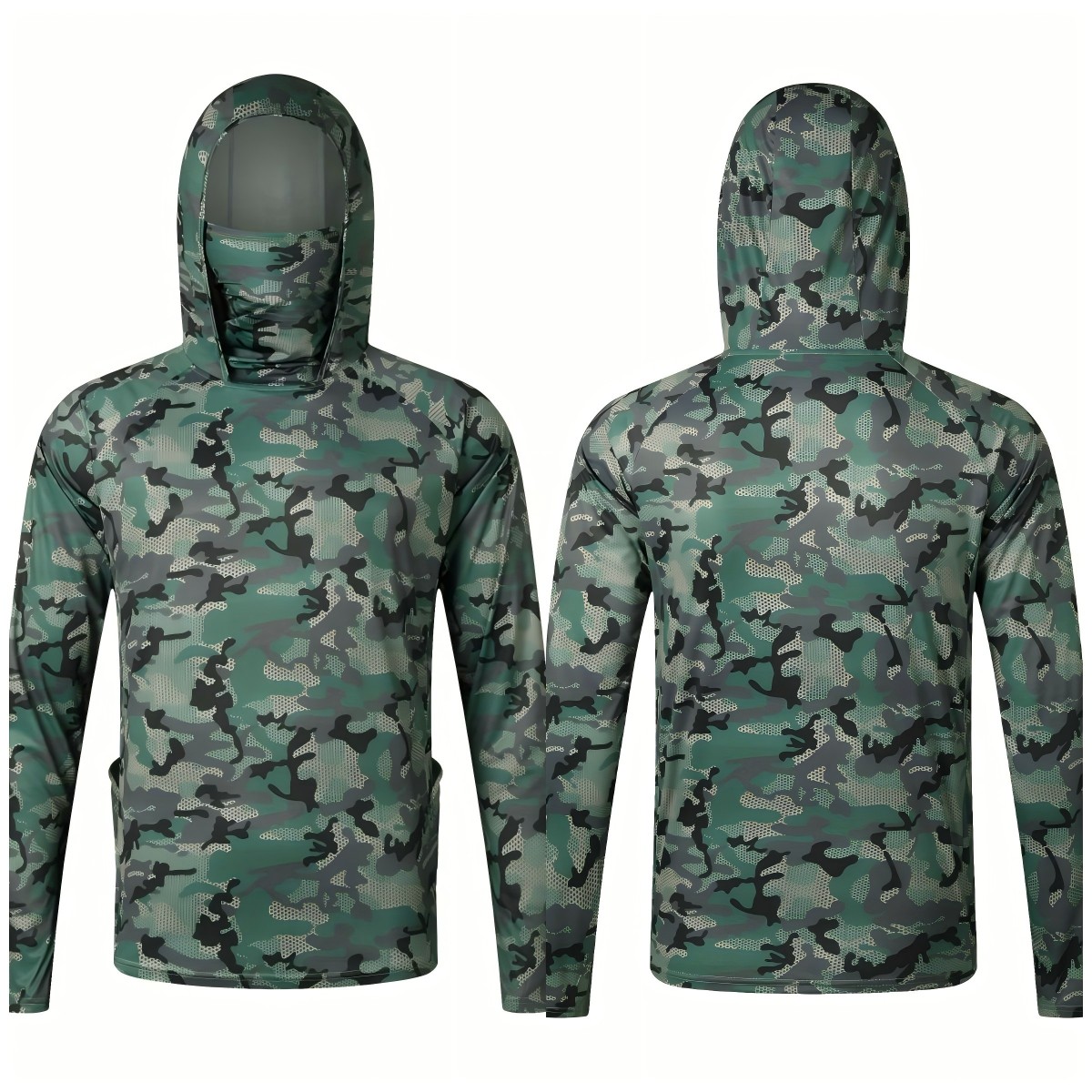 قميص صيفي للرجال بنمط التمويه  - مراجعة Military Shirt Men وسعره