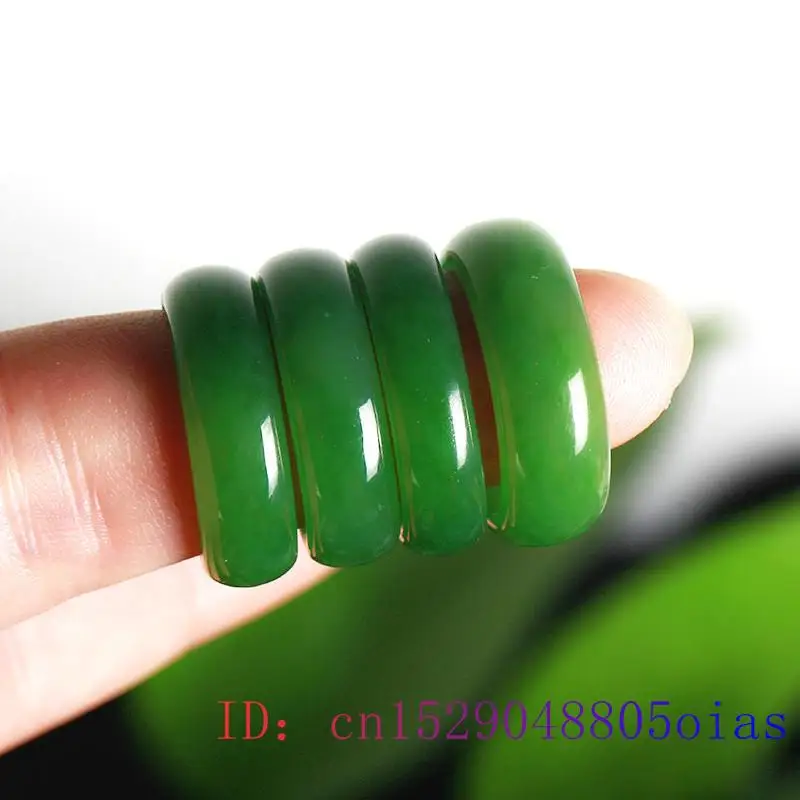 الطبيعية الخضراء Hetian اليشم  - مراجعة Men'S Fashion Rings وسعره